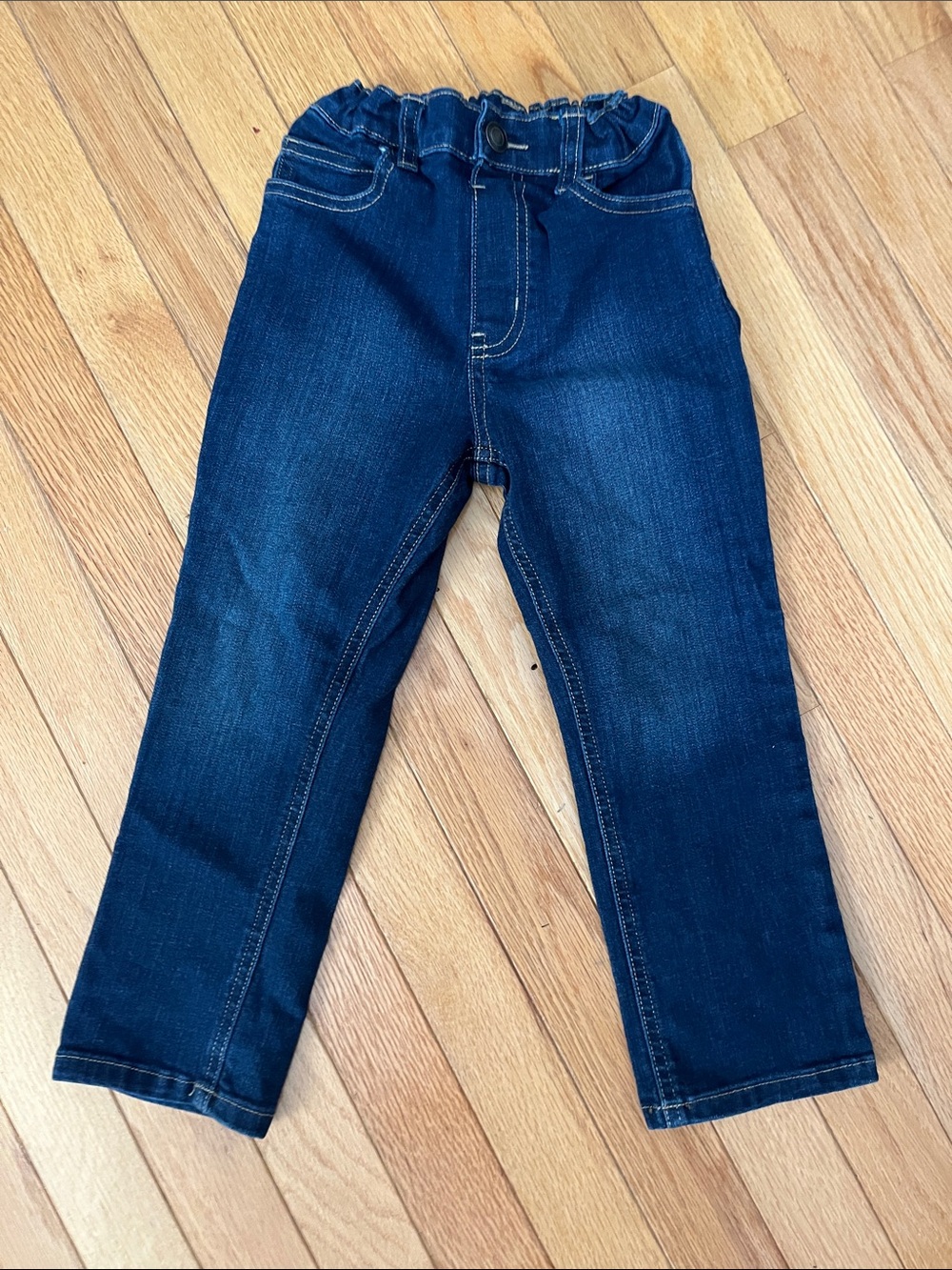 Garanimals Dark Blue Elastic Waist Denim Pants